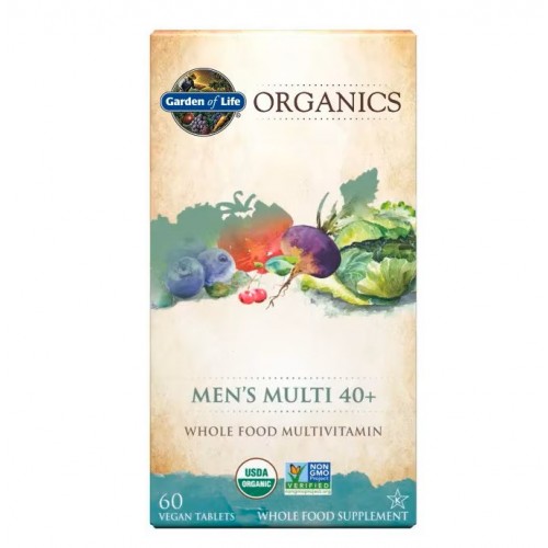 GARDEN OF LIFE - MYKIND ORGANICS MEN'S MULTI 40+ – 60 веган таблетки